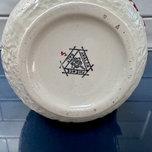 Rare Signed Avalon Faience Majolica Pitcher - Picture 10 of 10